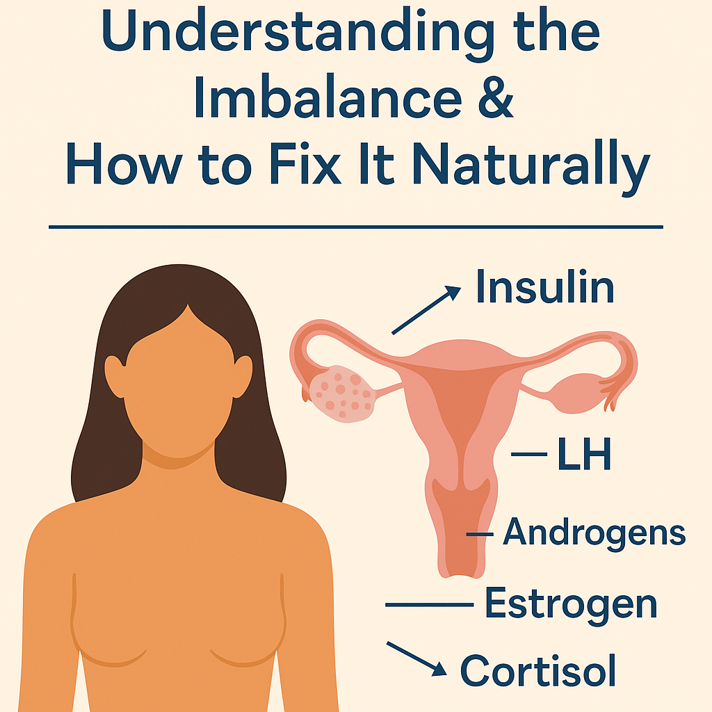 PCOS and Hormones: Understanding the Imbalance & How to Fix It Naturally