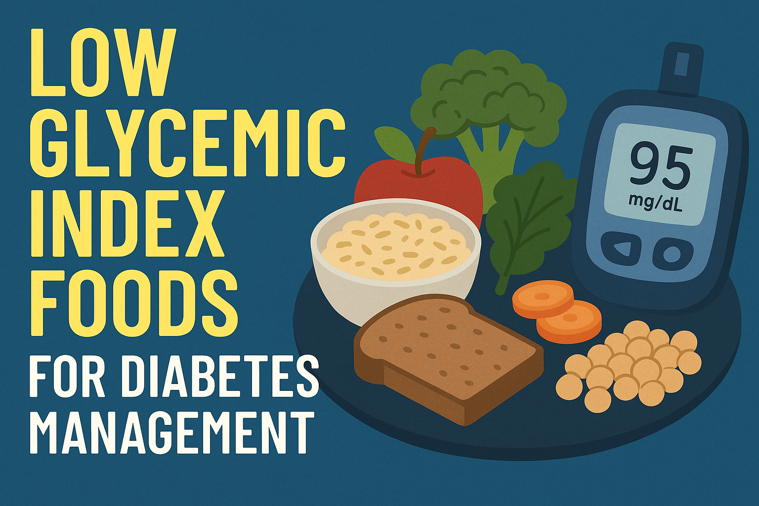 Low Glycemic Index Foods for Diabetes Management