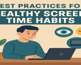 Healthy screen habits